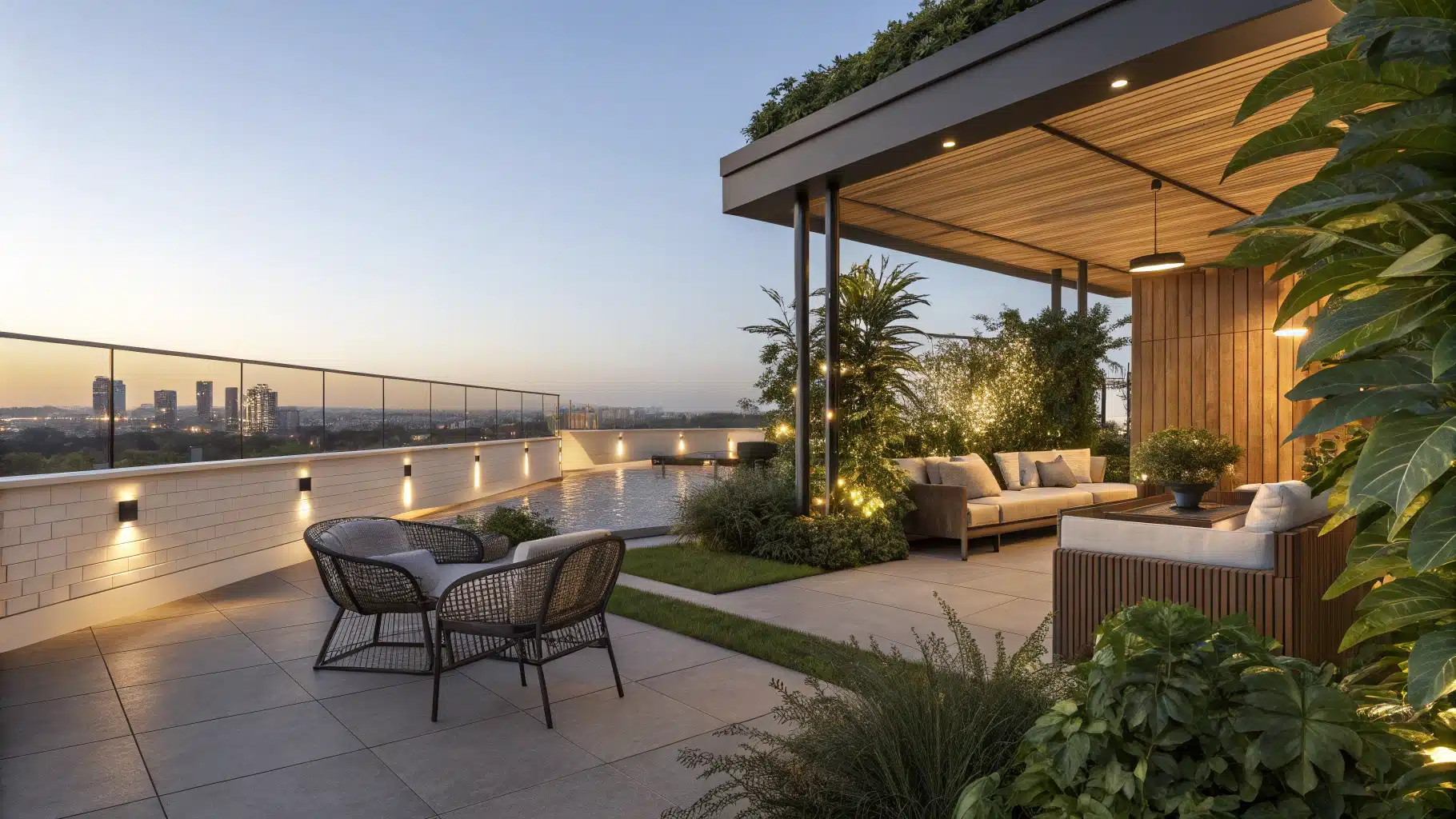 toit-terrasse maison